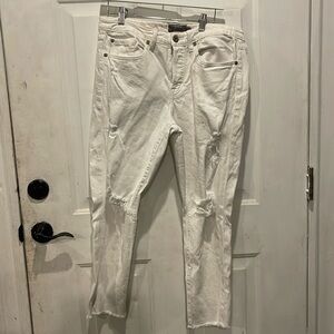 Torrid high Rise straight crop pants